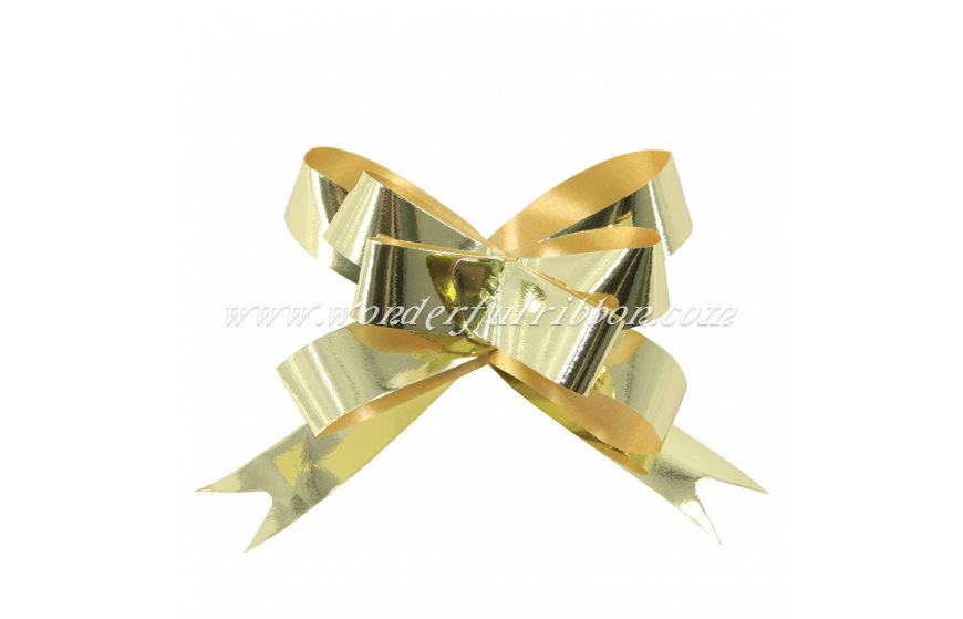 Metallic Butterfly Pull Bow 